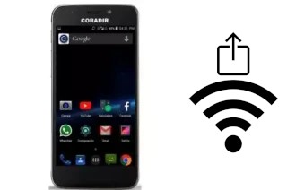 Generar QR con la clave Wifi en un Coradir LBS50 3G Classic