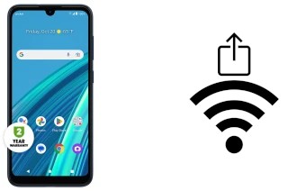 Cómo generar un código QR con la contraseña Wifi en un Cricket Debut S2