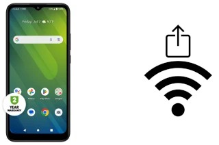 Cómo generar un código QR con la contraseña Wifi en un Cricket Icon 5