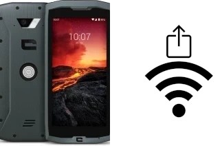 Generar QR con la clave Wifi en un CROSSCALL CORE-M4 GO