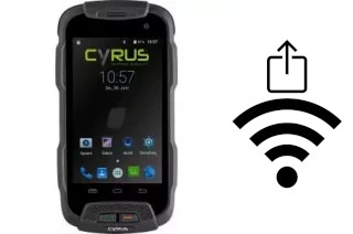 Generar QR con la clave Wifi en un Cyrus CS23