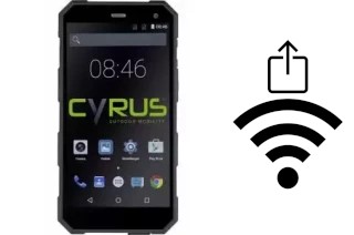 Generar QR con la clave Wifi en un Cyrus CS24