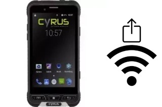 Generar QR con la clave Wifi en un Cyrus CS35