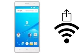 Generar QR con la clave Wifi en un Danew Konnect 504