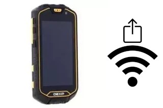 Generar QR con la clave Wifi en un DEXP Ixion P145 Dominator