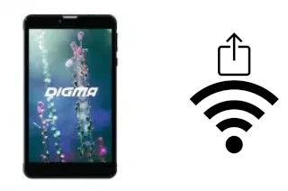 Generar QR con la clave Wifi en un Digma Citi 7586 3G