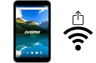 Generar QR con la clave Wifi en un Digma Optima 8019N 4G