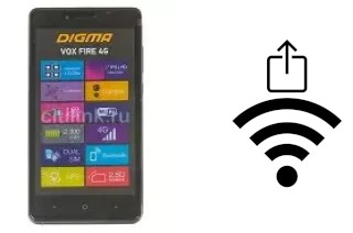 Generar QR con la clave Wifi en un Digma Vox Fire 4G