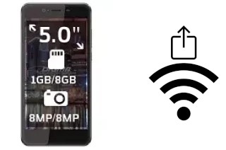 Generar QR con la clave Wifi en un Digma Vox Flash 4G