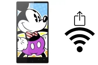 Generar QR con la clave Wifi en un Disney Mobile DM016SH