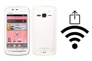 Generar QR con la clave Wifi en un DoCoMo Arrows Me F-11D