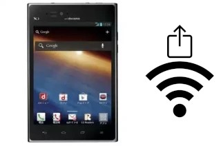 Generar QR con la clave Wifi en un DoCoMo L-06D