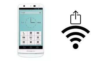 Generar QR con la clave Wifi en un DoCoMo N-06e