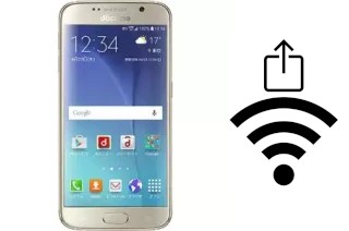 Generar QR con la clave Wifi en un DoCoMo SC-05G