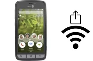 Generar QR con la clave Wifi en un Doro 8030