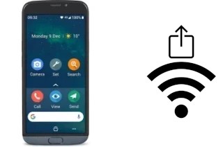 Cómo generar un código QR con la contraseña Wifi en un Doro 8050 Plus