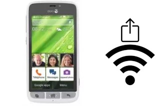 Generar QR con la clave Wifi en un Doro Liberto 822