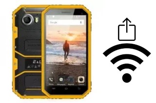 Generar QR con la clave Wifi en un Elong Mobile EL W6S