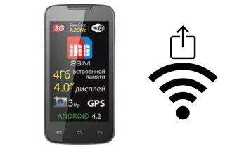 Generar QR con la clave Wifi en un Explay Alto