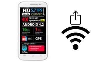 Generar QR con la clave Wifi en un Explay Cinema