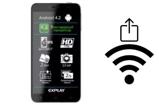 Generar QR con la clave Wifi en un Explay Diamond