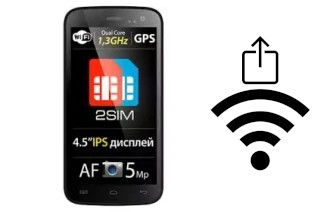 Generar QR con la clave Wifi en un Explay Golf