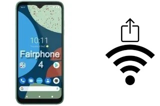 Generar QR con la clave Wifi en un Fairphone 4