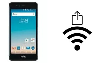 Generar QR con la clave Wifi en un Fujitsu Arrows M357