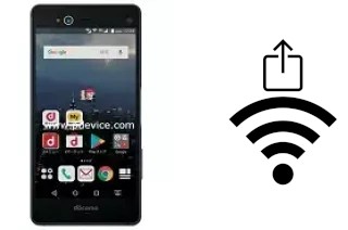 Generar QR con la clave Wifi en un Fujitsu Arrows NX F-01K