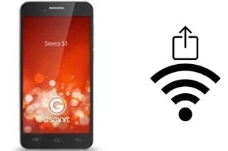 Generar QR con la clave Wifi en un Gigabyte GSmart Sierra S1