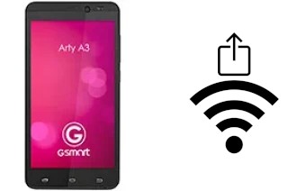 Generar QR con la clave Wifi en un Gigabyte GSmart Arty A3