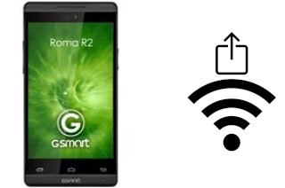 Generar QR con la clave Wifi en un Gigabyte GSmart Roma R2