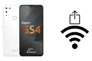 Generar QR con la clave Wifi en un Gigaset GS4