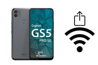 Cómo generar un código QR con la contraseña Wifi en un Gigaset GS5 PRO SE