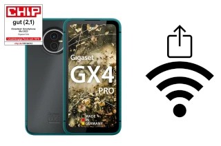 Cómo generar un código QR con la contraseña Wifi en un Gigaset GX4 PRO