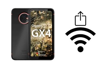 Cómo generar un código QR con la contraseña Wifi en un Gigaset GX4