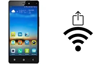 Generar QR con la clave Wifi en un Gionee Elife E6