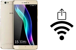 Generar QR con la clave Wifi en un Gionee S6