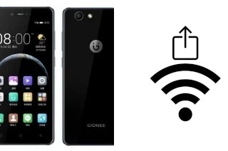 Generar QR con la clave Wifi en un Gionee f106l