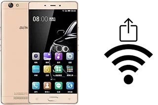 Generar QR con la clave Wifi en un Gionee Marathon M5 enjoy