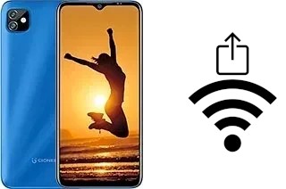 Generar QR con la clave Wifi en un Gionee Max Pro