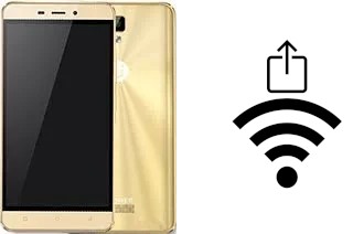 Generar QR con la clave Wifi en un Gionee P7 Max