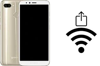 Generar QR con la clave Wifi en un Gionee S11 lite