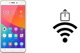 Generar QR con la clave Wifi en un Gionee S5