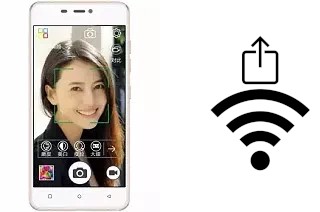 Generar QR con la clave Wifi en un Gionee S5.1 Pro