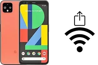 Generar QR con la clave Wifi en un Google Pixel 4 XL