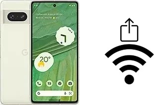 Generar QR con la clave Wifi en un Google Pixel 7