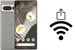 Generar QR con la clave Wifi en un Google Pixel 7 Pro