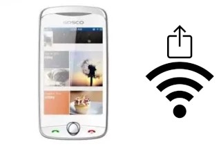 Generar QR con la clave Wifi en un Gosco A3522