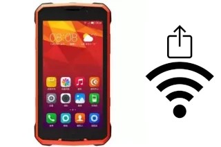 Generar QR con la clave Wifi en un Green-Orange Green Orange Voga V1